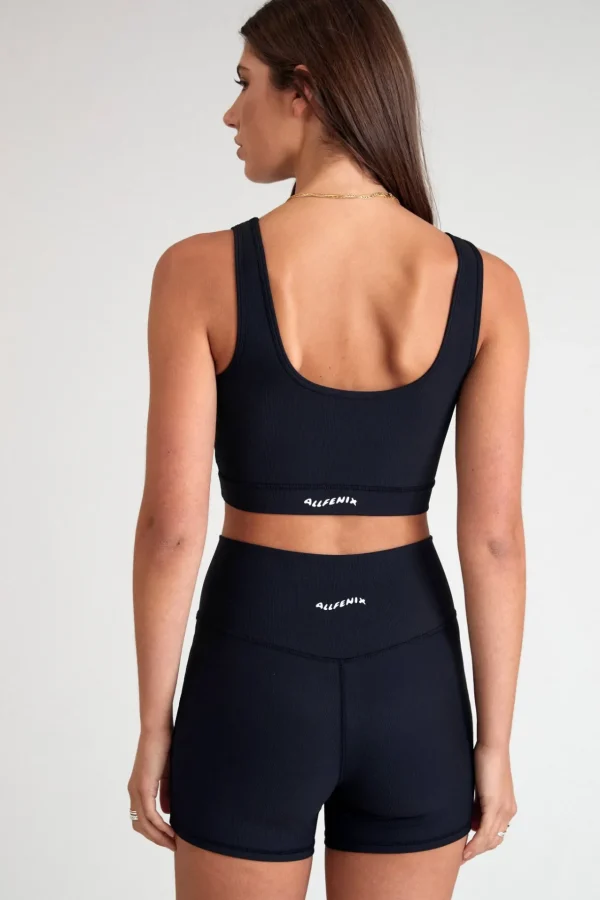 Sports Bras<ALL FENIX EcoRib Contour Sports Bra Black