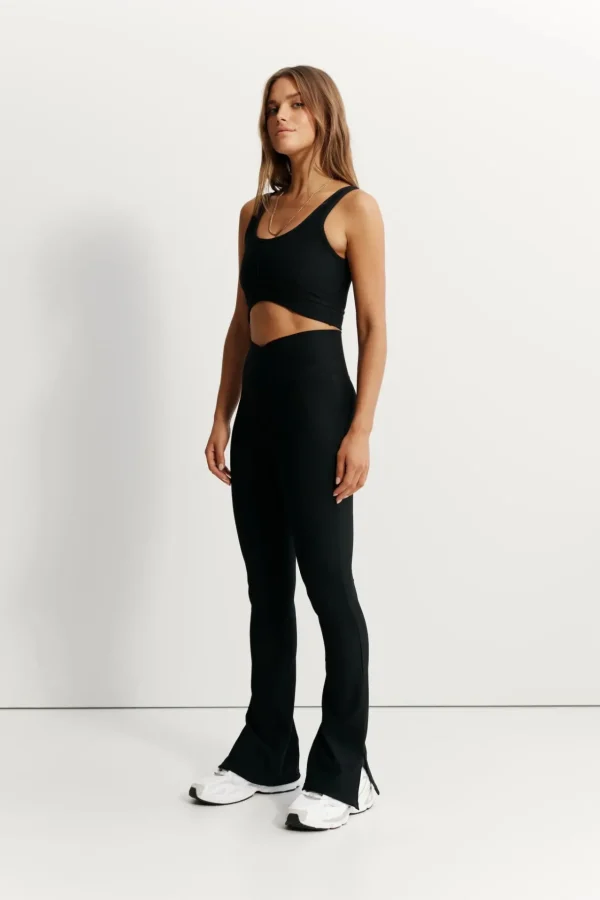 Sports Bras<ALL FENIX EcoRib Contour Sports Bra Black