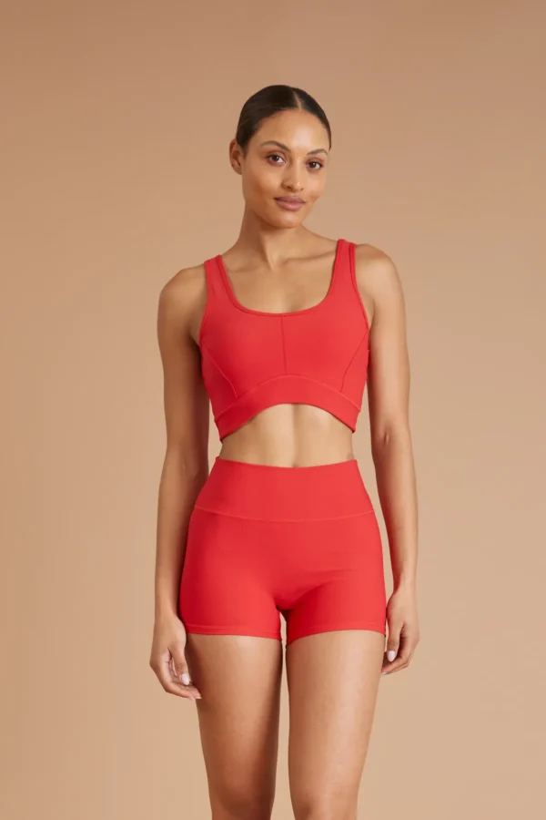 Bike Shorts<ALL FENIX EcoRib 4" Bike Short Watermelon
