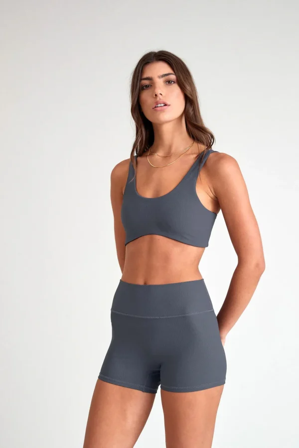 Bike Shorts<ALL FENIX EcoRib 4" Bike Short Steel