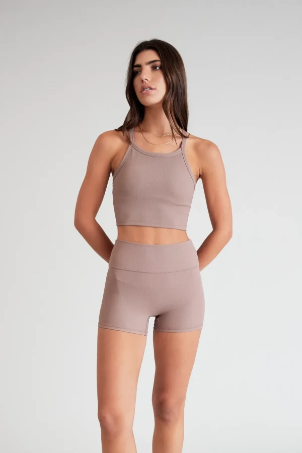 Bike Shorts<ALL FENIX EcoRib 4" Bike Short Latte
