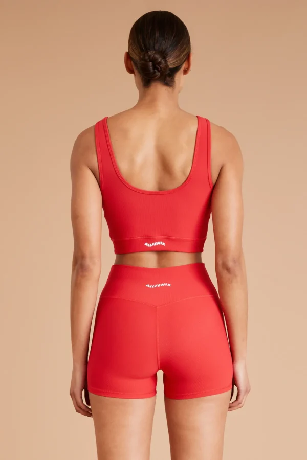Bike Shorts<ALL FENIX EcoRib 4" Bike Short Watermelon