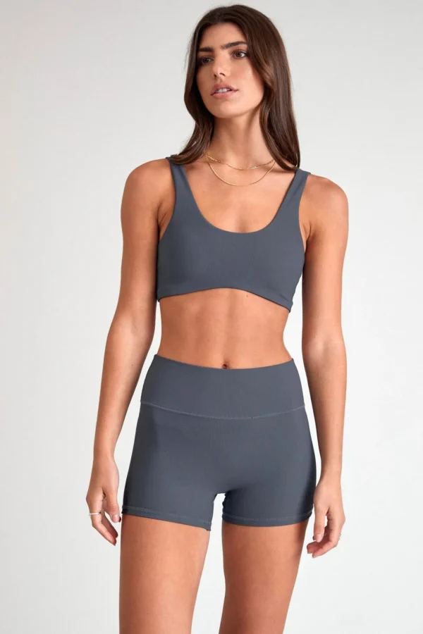 Bike Shorts<ALL FENIX EcoRib 4" Bike Short Steel