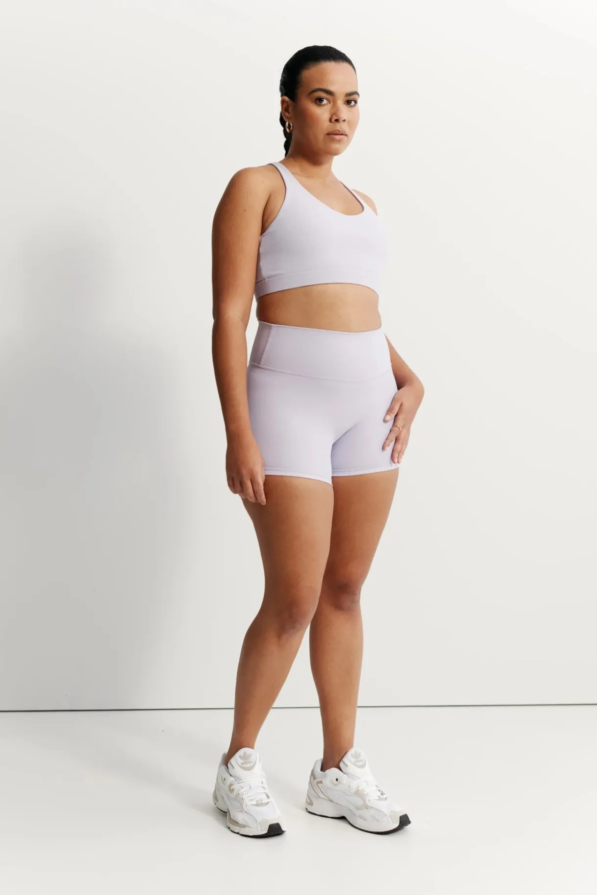 Bike Shorts<ALL FENIX EcoRib 4" Bike Short Lilac