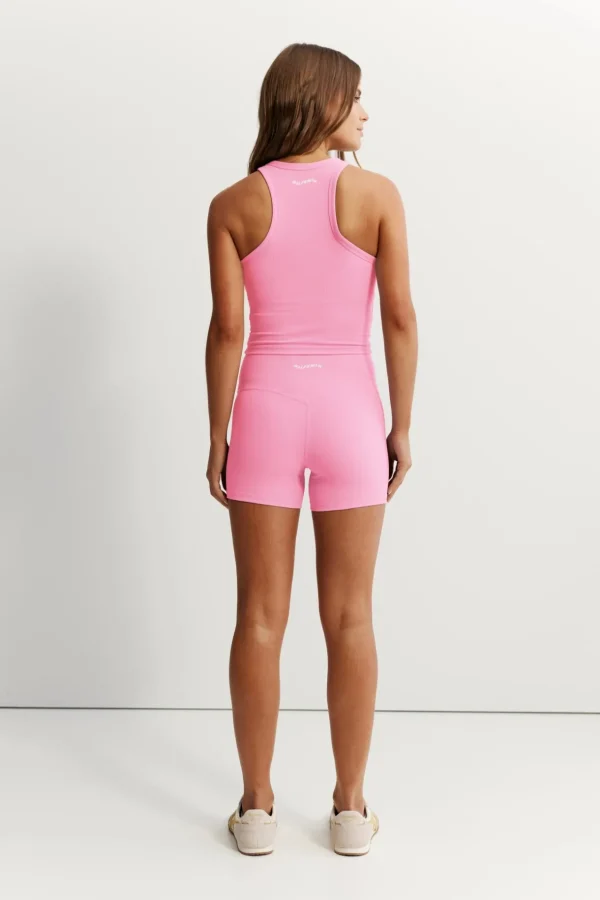 Tees & Tanks | Sports Bras<ALL FENIX EcoRib Racer Crop Pink
