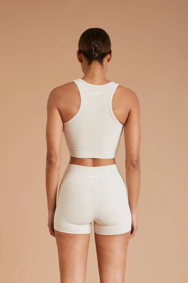 Tees & Tanks | Sports Bras<ALL FENIX EcoRib Racer Crop Stone