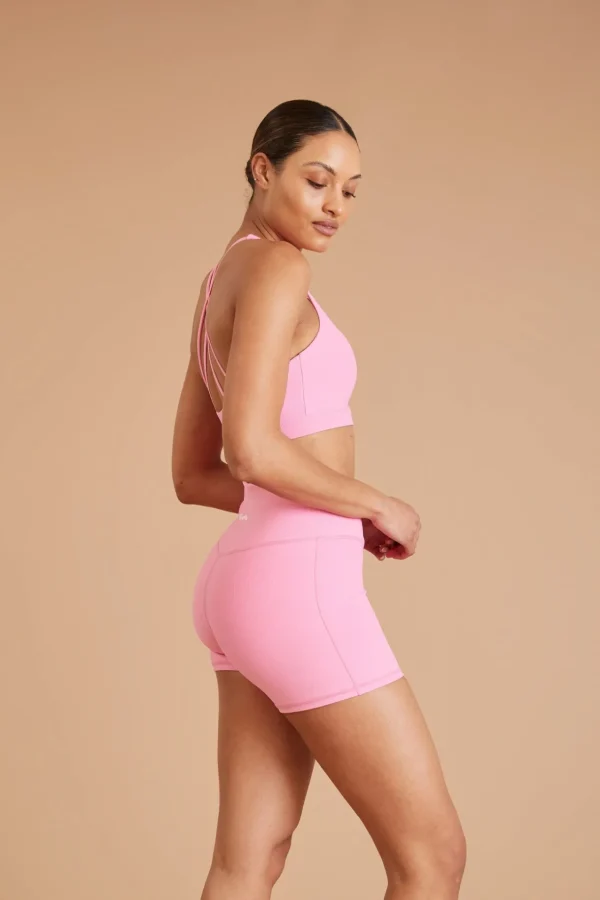Bike Shorts<ALL FENIX EcoRib V-Waist 5" Bike Short Pink