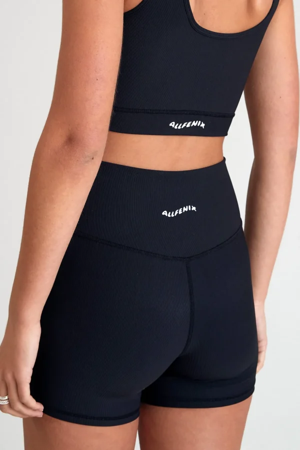 Bike Shorts<ALL FENIX EcoRib V-Waist 5" Bike Short Black