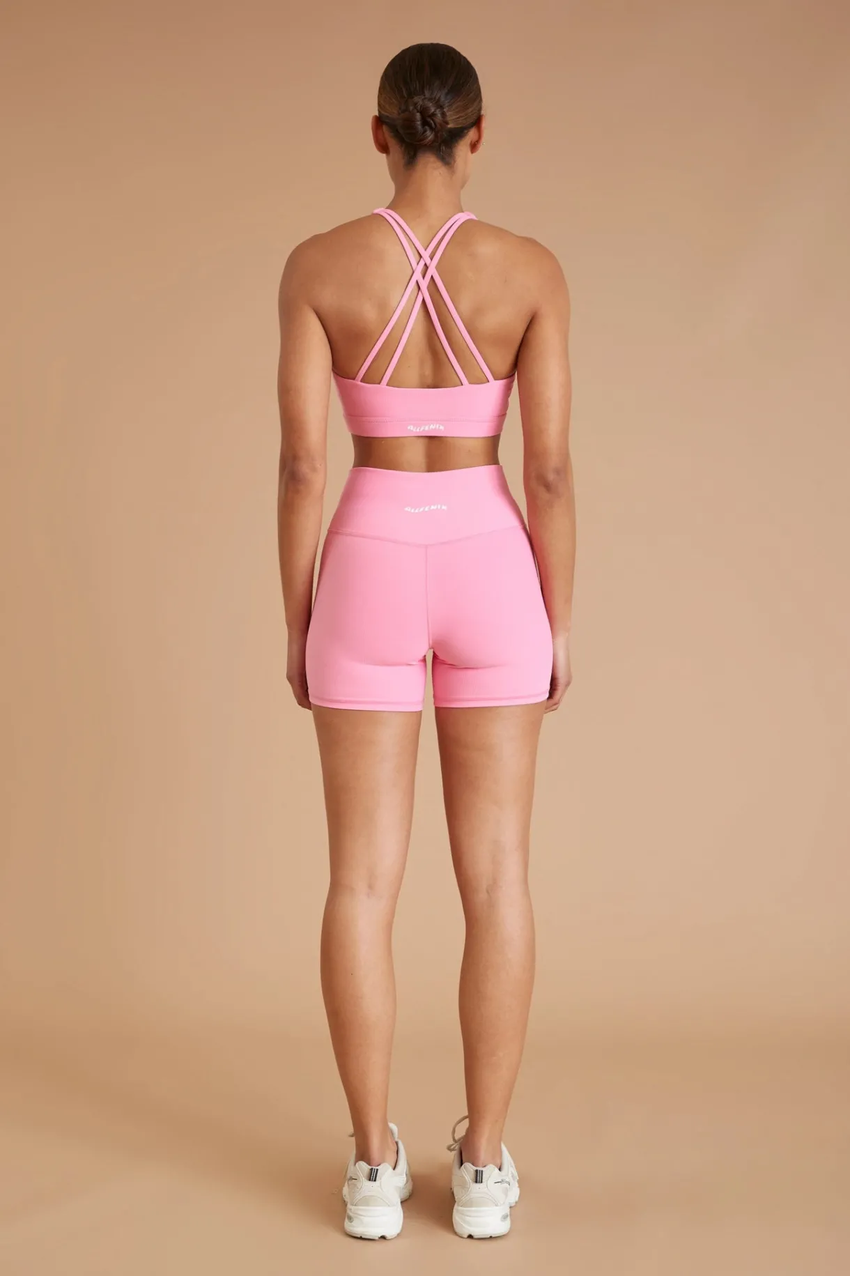 Bike Shorts<ALL FENIX EcoRib V-Waist 5" Bike Short Pink