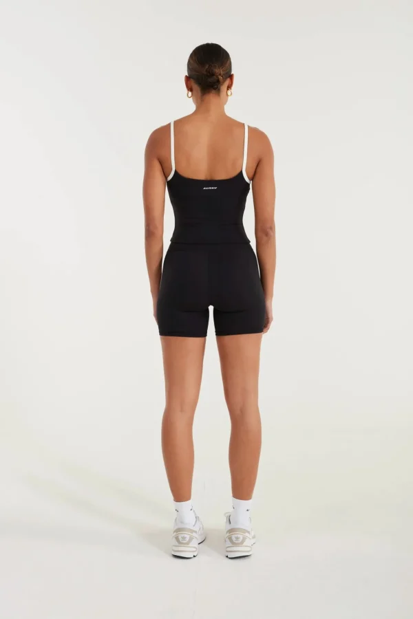 Tees & Tanks<ALL FENIX EcoSculpt Contrast Tank Black