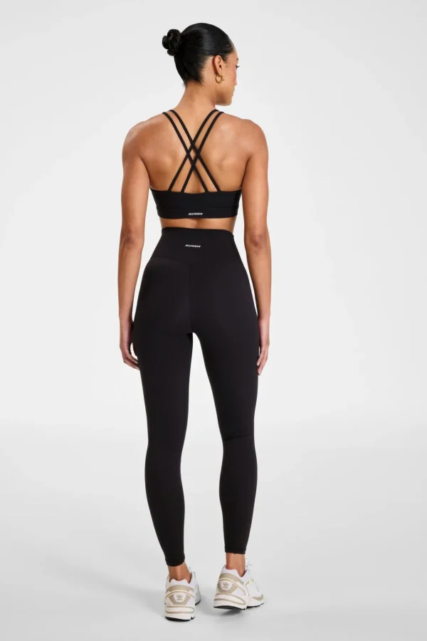 Sports Bras<ALL FENIX EcoSculpt Cross Back Sports Bra Black