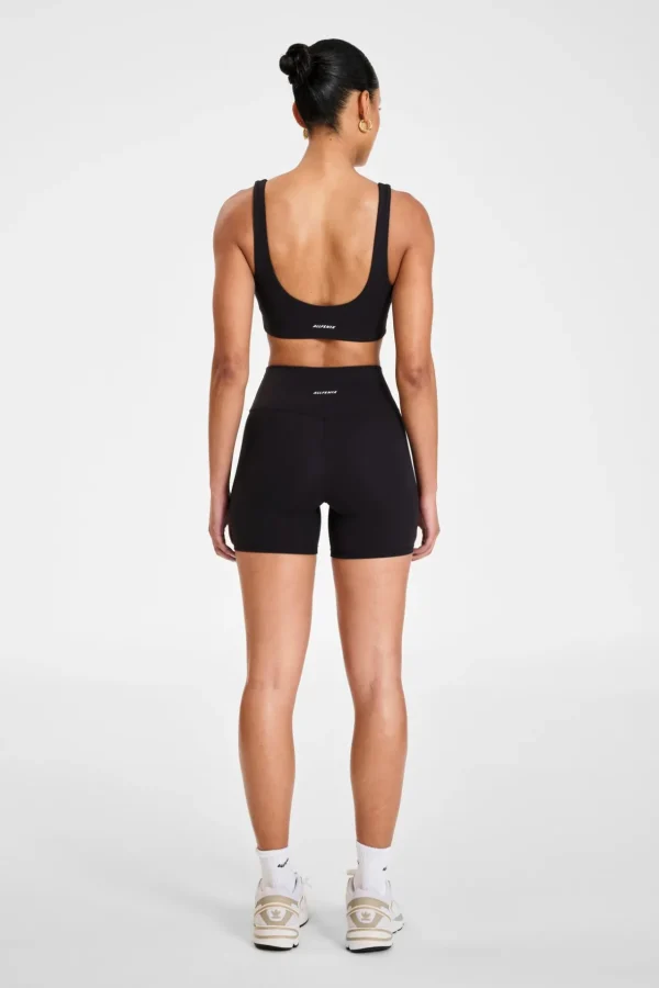 Sports Bras<ALL FENIX EcoSculpt Open Back Sports Bra Black