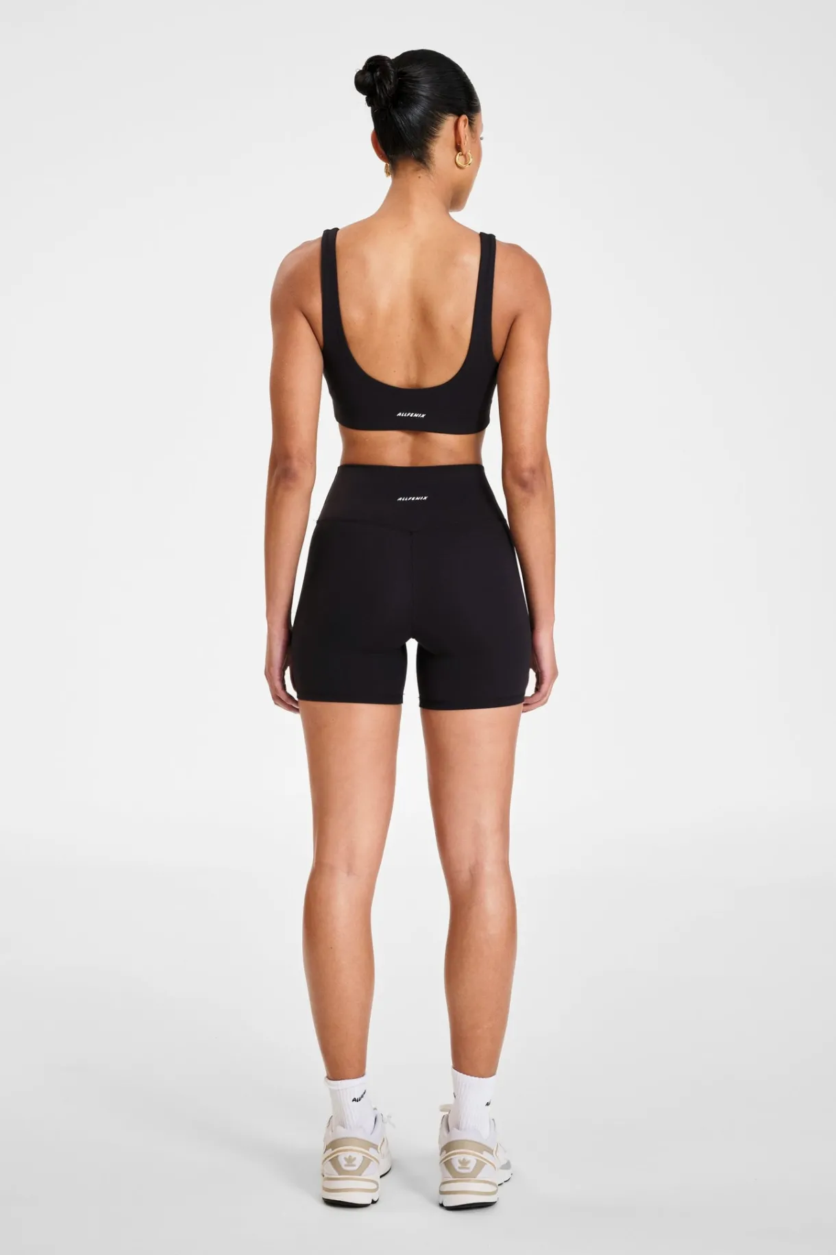 Sports Bras<ALL FENIX EcoSculpt Open Back Sports Bra Black