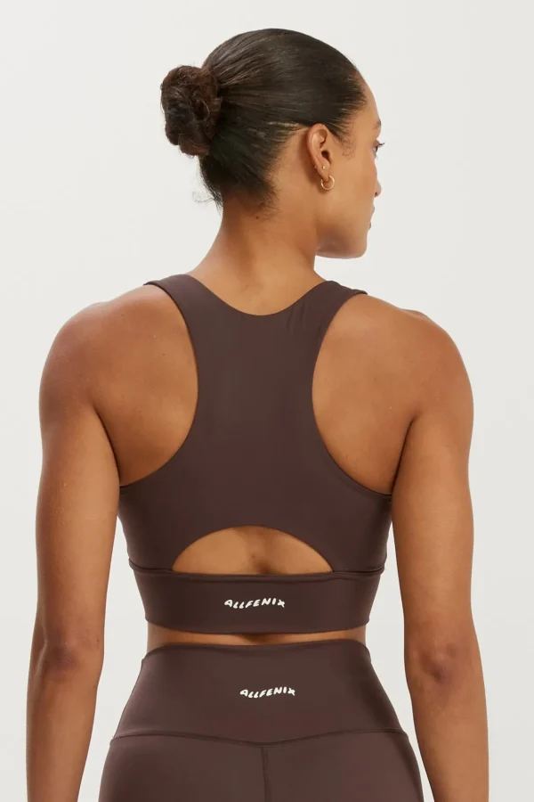 Sports Bras<ALL FENIX FenixLite Longline Bra Espresso