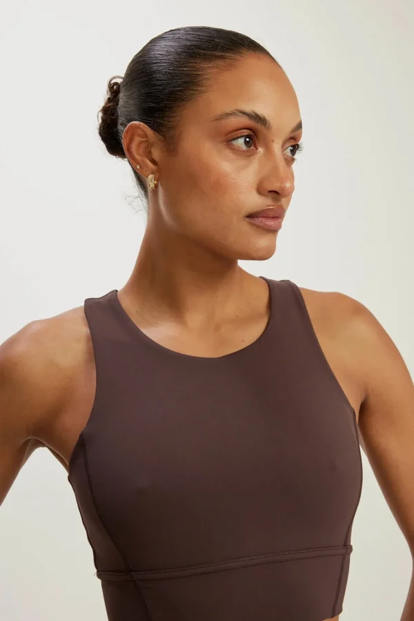 Sports Bras<ALL FENIX FenixLite Longline Bra Espresso