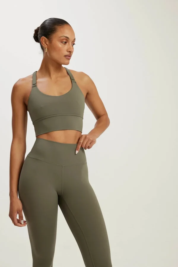Sports Bras<ALL FENIX FenixLite Racerback Bra Olive