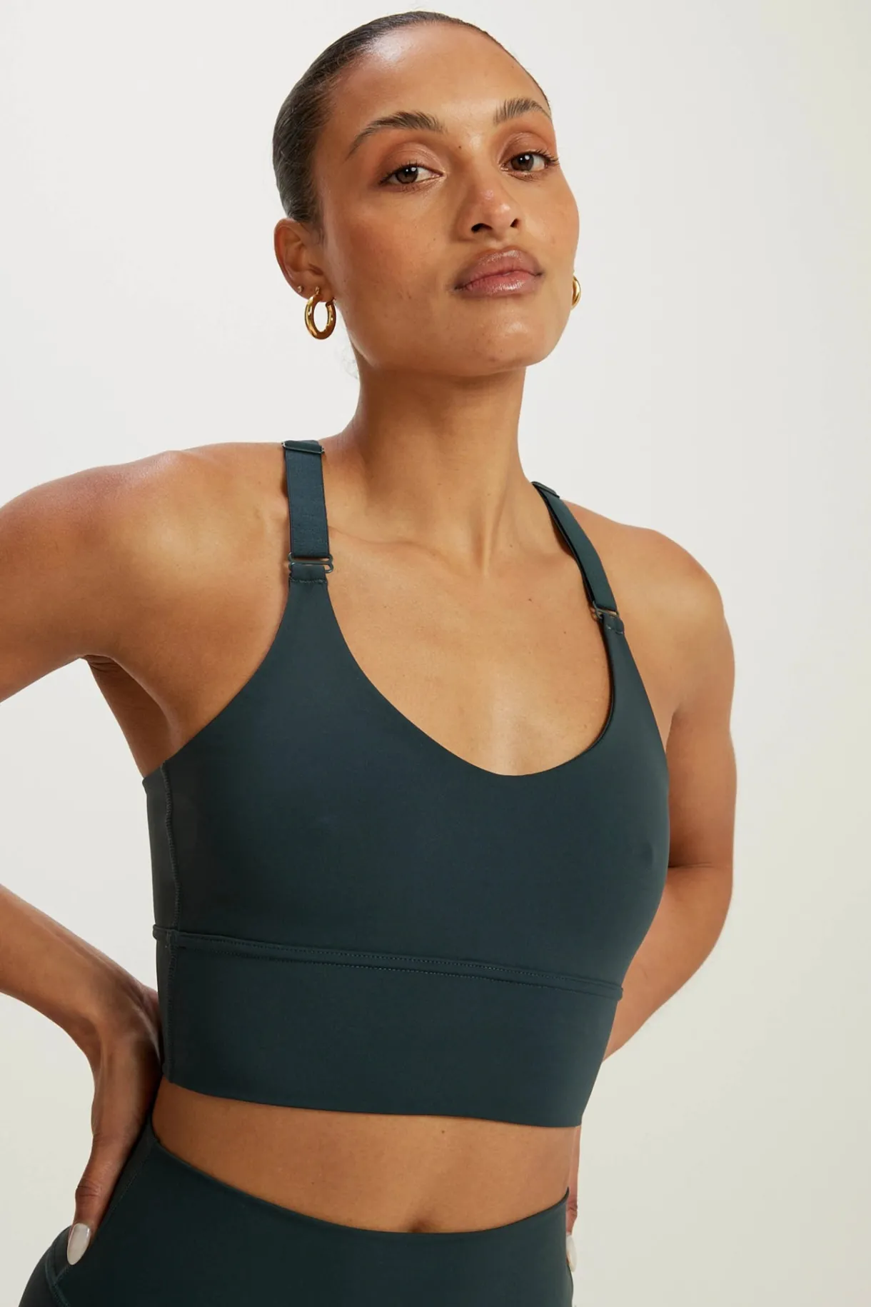 Sports Bras<ALL FENIX FenixLite Racerback Bra Pine