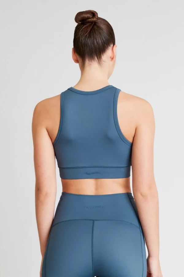 Sports Bras<ALL FENIX Hustle Racer Bra PacificGreen