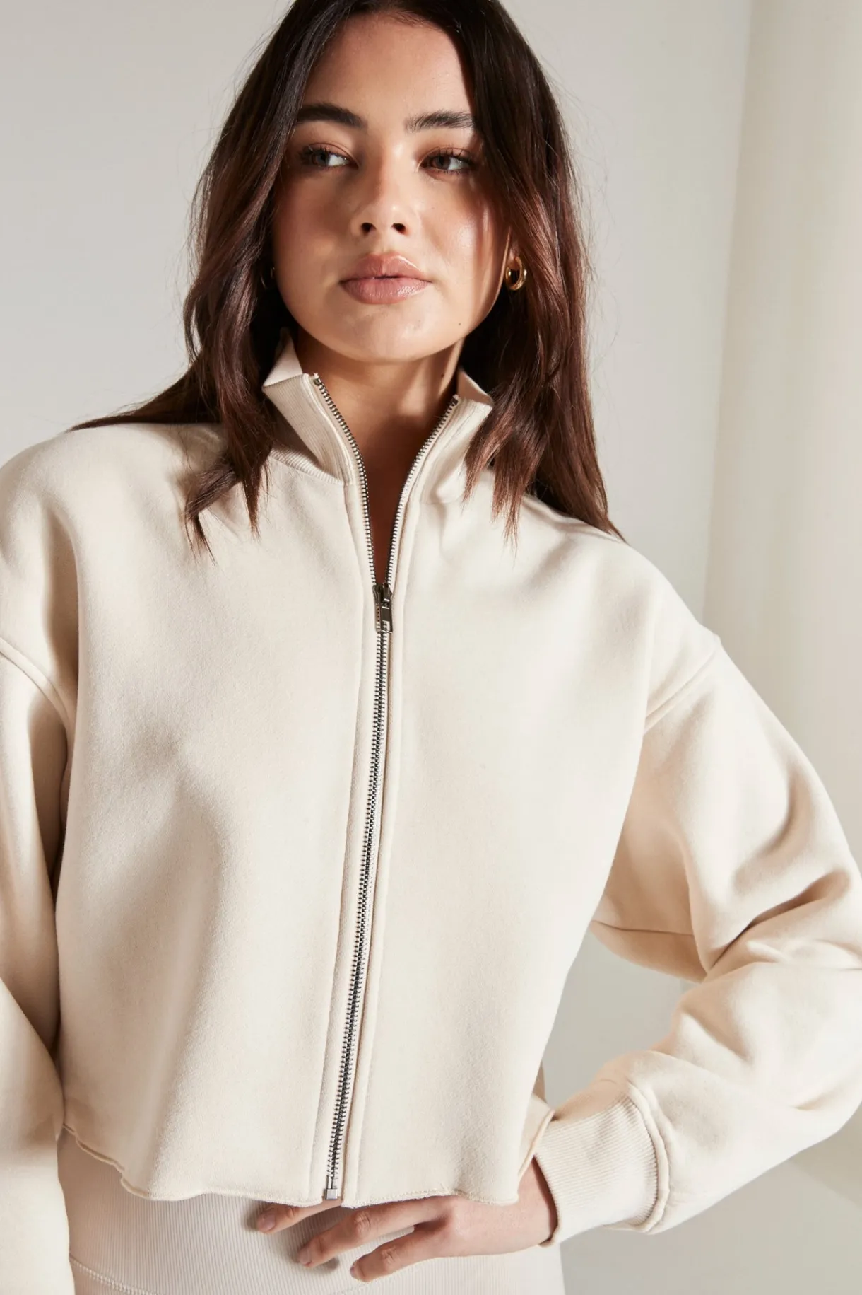 Jumpers & Hoodies<ALL FENIX Lily Full Zip Sweater Shell