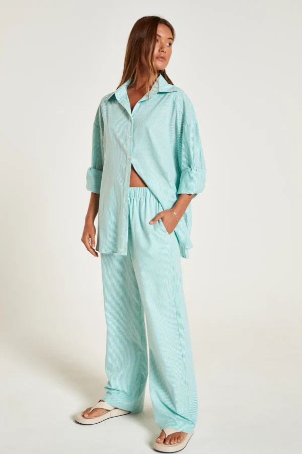Pants<ALL FENIX Lucia Striped Pants Mint