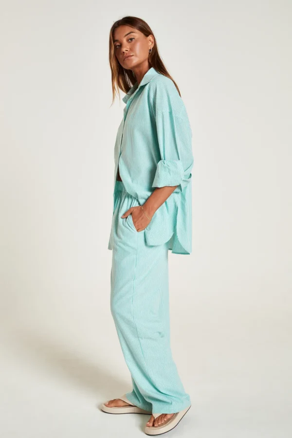 Pants<ALL FENIX Lucia Striped Pants Mint