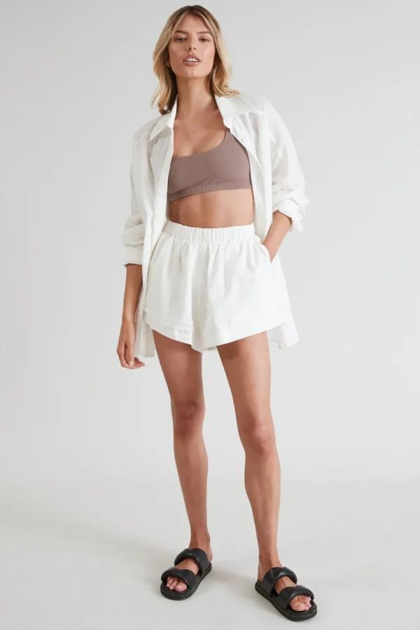 Shirts<ALL FENIX Monaco Linen Shirt White