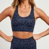 Sports Bras<ALL FENIX Oversized Cheetah Mid Racer Sports Bra