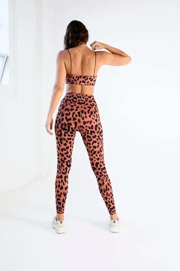 Sports Bras<ALL FENIX Oversized Cheetah Square Neck Sports Bra