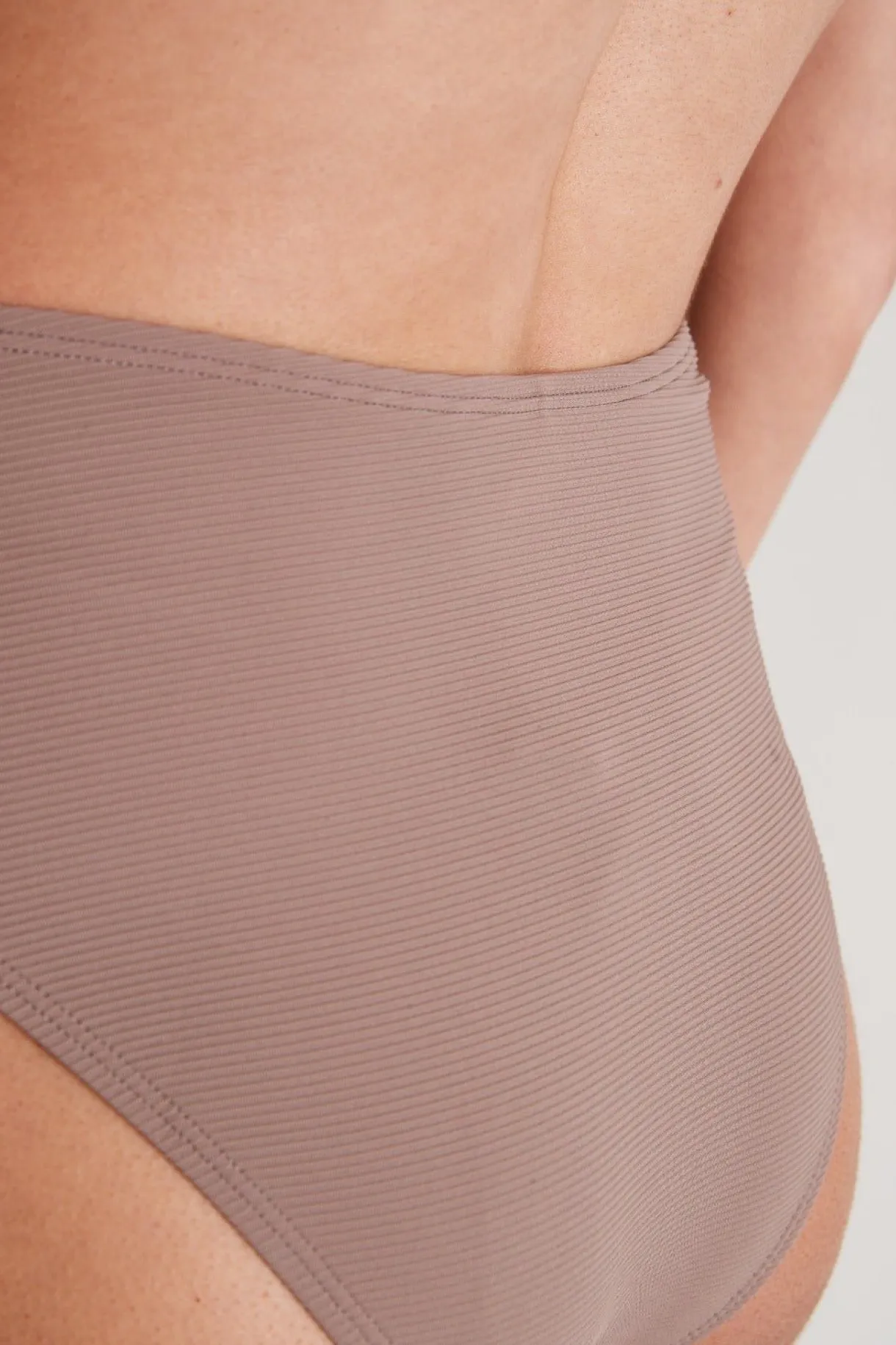 Bottoms<ALL FENIX Paloma High Waisted Brief Brown