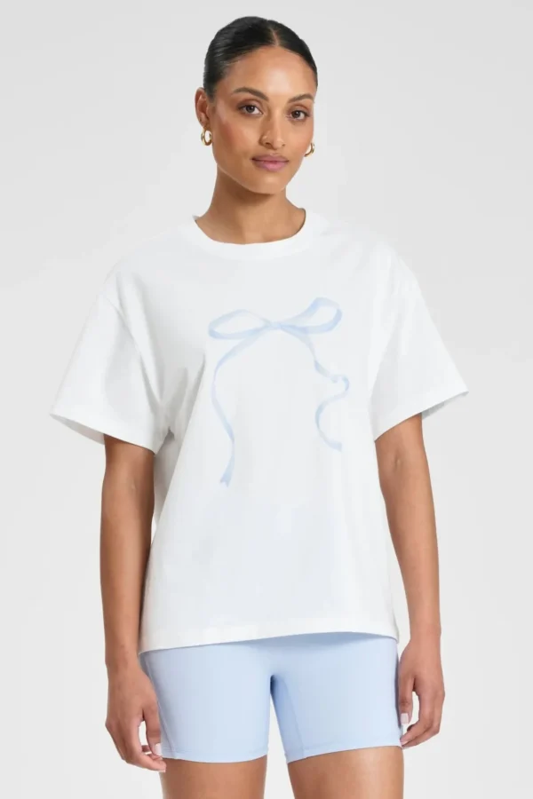 Tees & Tanks<ALL FENIX Probably at Pilates Tee SkyBlue