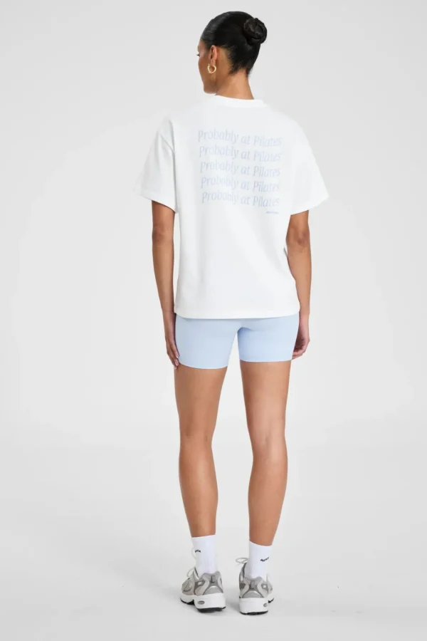 Tees & Tanks<ALL FENIX Probably at Pilates Tee SkyBlue