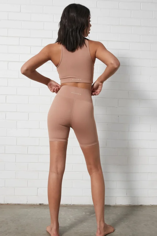 Sports Bras<ALL FENIX Rise Racerback Sports Bra Tan
