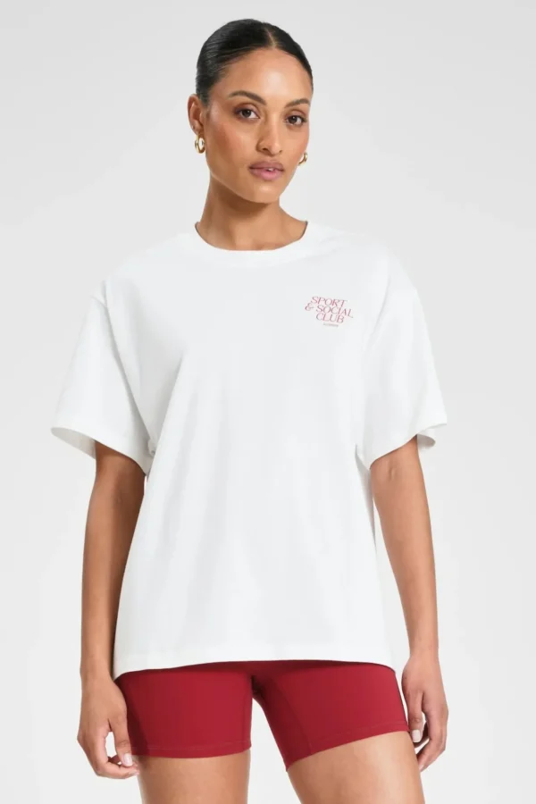 Tees & Tanks<ALL FENIX Sport and Social Club Tee Cherry