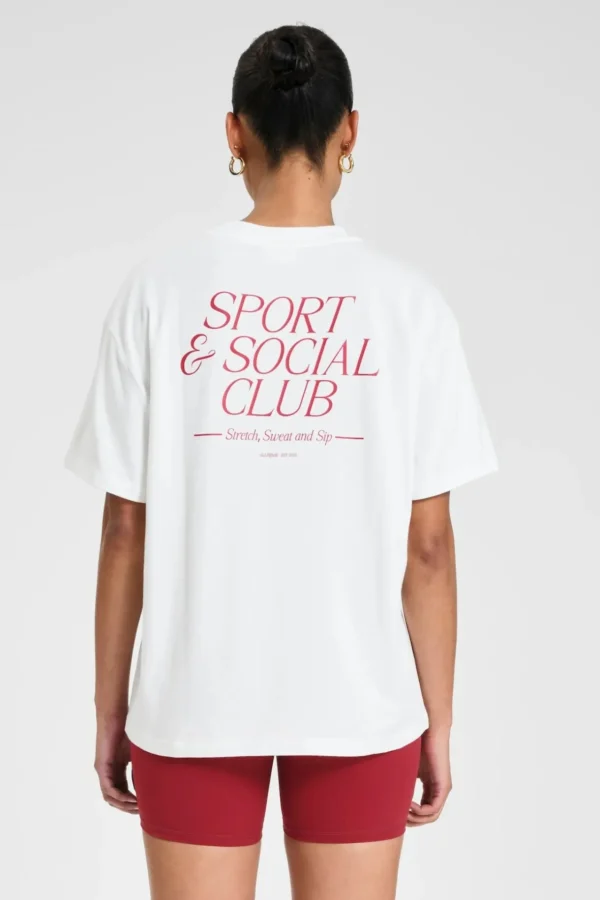 Tees & Tanks<ALL FENIX Sport and Social Club Tee Cherry