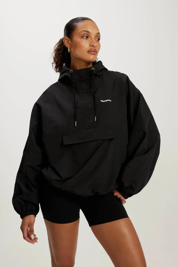 Jackets<ALL FENIX Sunny Spray 1/2 Zip Jacket Black