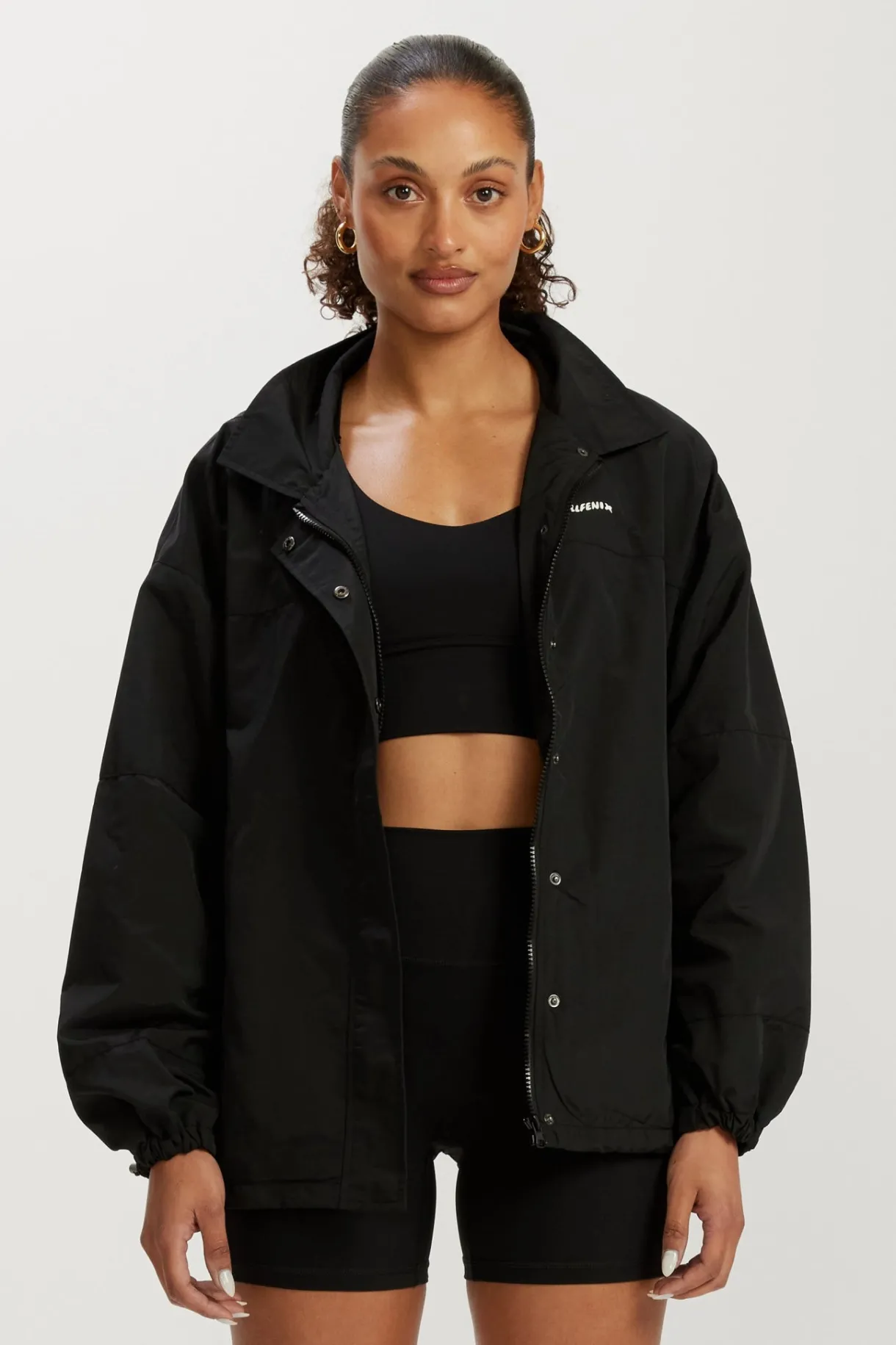 Jackets<ALL FENIX Sunny Spray Full Zip Jacket Black