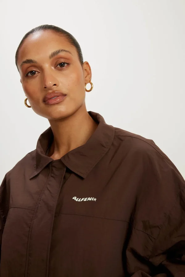 Jackets<ALL FENIX Sunny Spray Full Zip Jacket Espresso