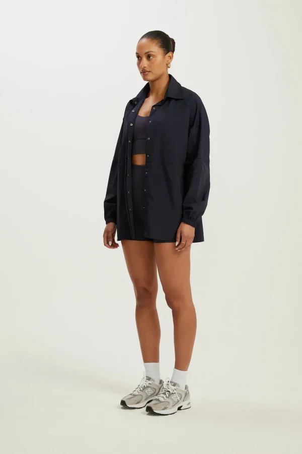 Jackets | Shirts<ALL FENIX Sunny Spray Shirt Navy