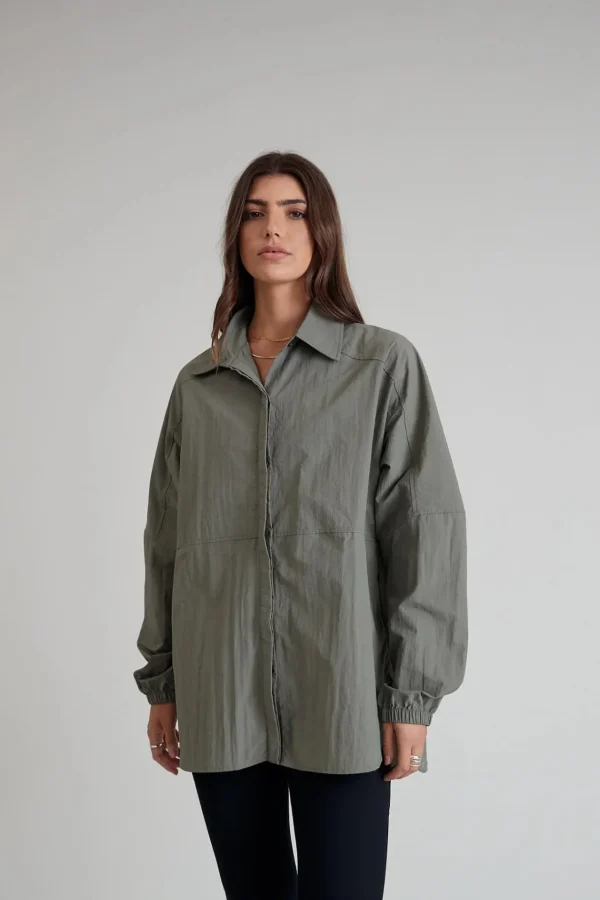Shirts<ALL FENIX Sunny Spray Shirt Olive